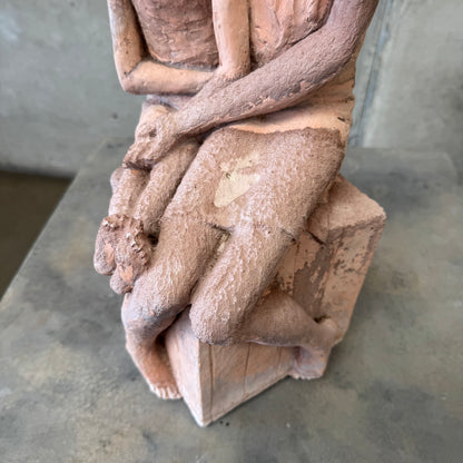 Woman & Child Sculpture