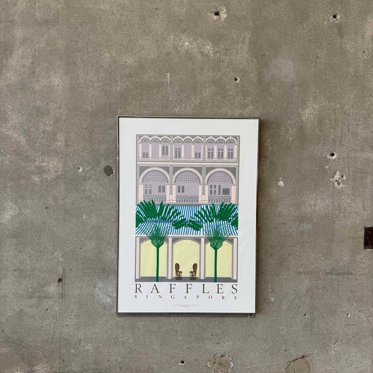 Perry King Raffles Poster