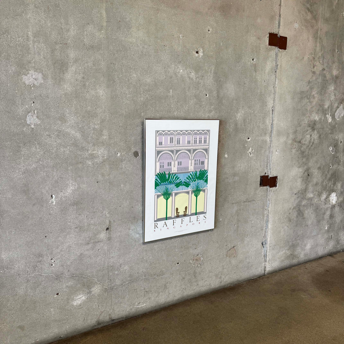 Perry King Raffles Poster
