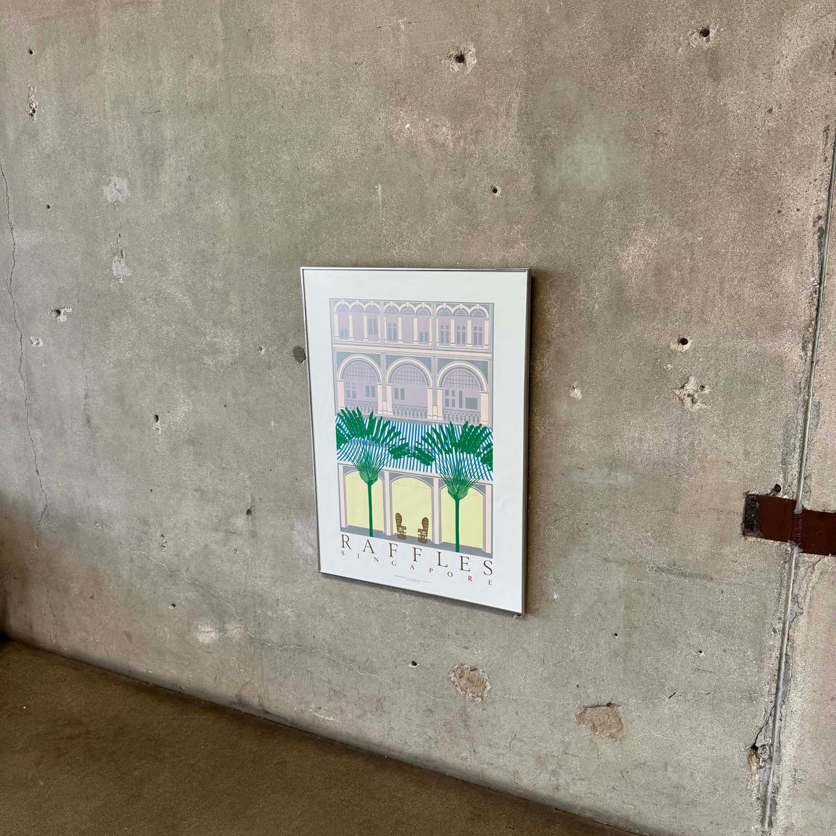 Perry King Raffles Poster