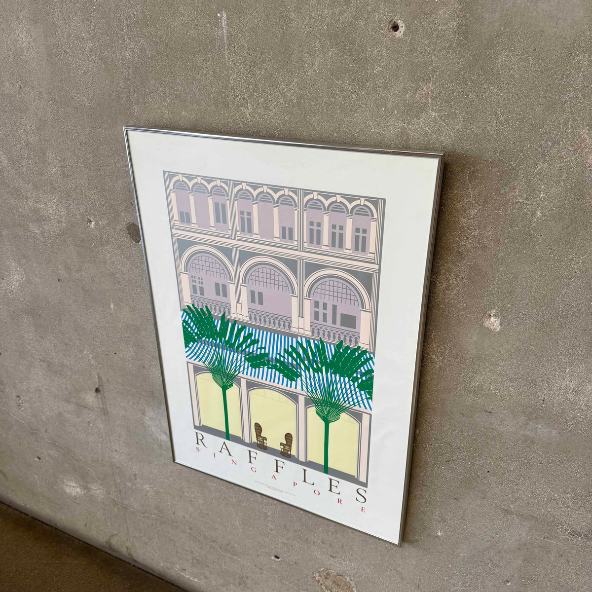 Perry King Raffles Poster
