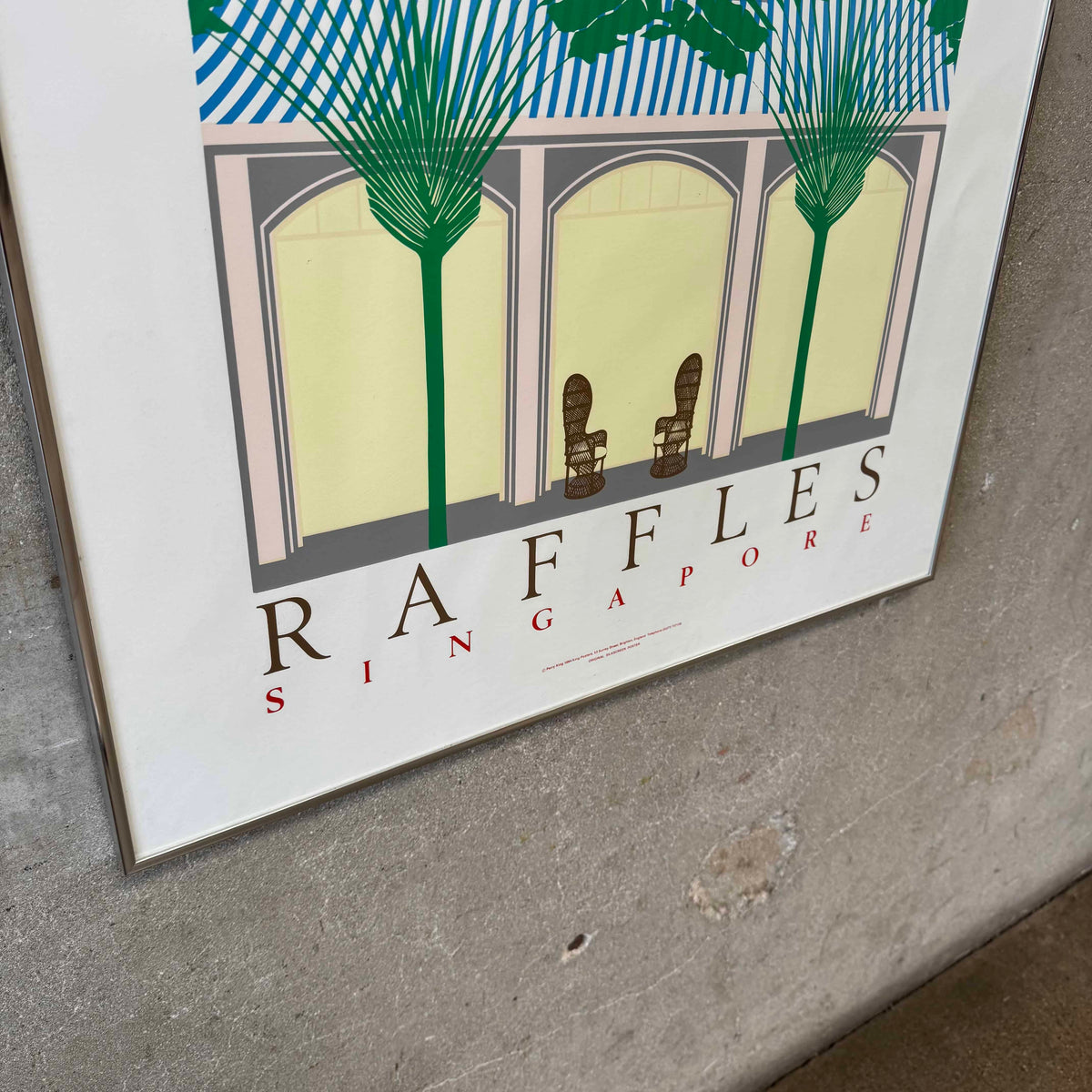 Perry King Raffles Poster