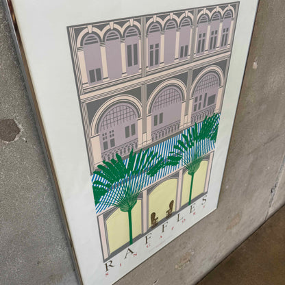 Perry King Raffles Poster