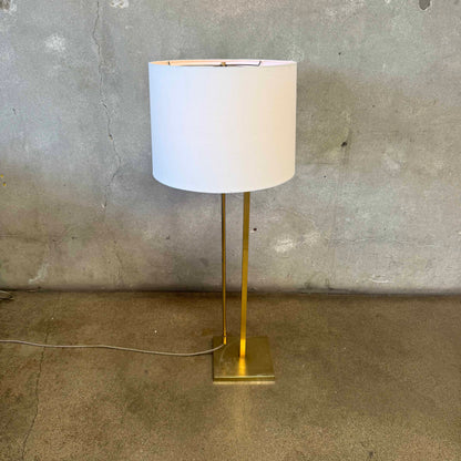 1960's Laurel Lamp Company Telescoping Adjustable Brass Floor Lamp