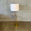 1960's Laurel Lamp Company Telescoping Adjustable Brass Floor Lamp