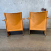 Pair of "Korium" Lounge Chairs By Tito Agnoli For Matteo Grassi, Italy 1980's