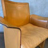 Pair of "Korium" Lounge Chairs By Tito Agnoli For Matteo Grassi, Italy 1980's