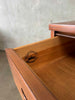 Mid Century Modern Walnut Dresser By Bassett Furniture
