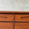 Mid Century Modern Walnut Dresser By Bassett Furniture
