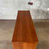 Mid Century Modern Walnut Dresser By Bassett Furniture