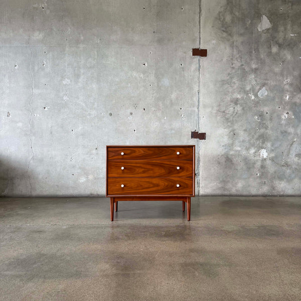 Mid Century Modern Walnut Dresser By Kipp Stewart For Drexel Declaration
