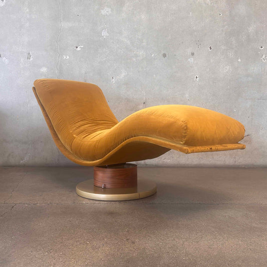 Vintage Milo Baughman, for Thayer Coggin Waive Lounger