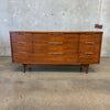 Mid Century Kent Coffey Walnut Dresser