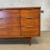 Mid Century Kent Coffey Walnut Dresser