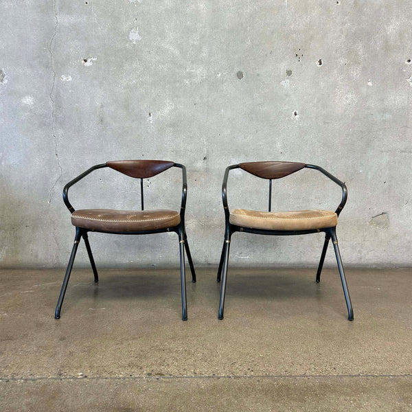 Pair of District Eight Akron Chairs