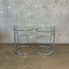 Pair of Eileen Grays Style Side Tables
