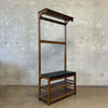 Contemporary Entry Hall Tree w/ Bench Seat