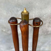 Mid Century Modern Vintage Seymour Fireplace (4) Piece Tool Set