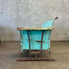 1950's Metal Glider Patio Bench