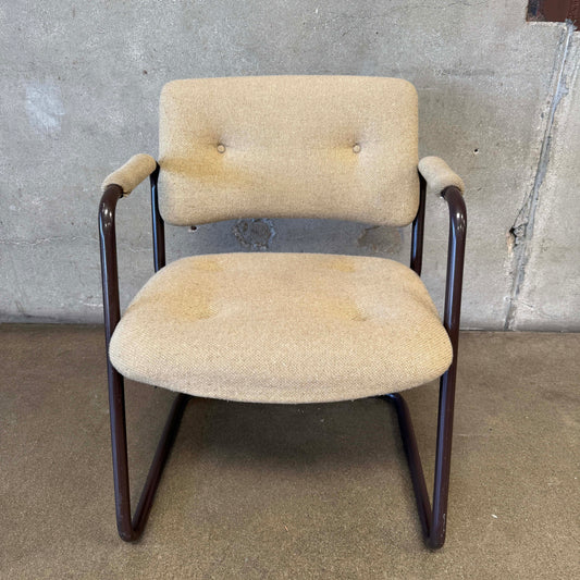 Post Modern 1980s Steelcase Cantilever Chair #1