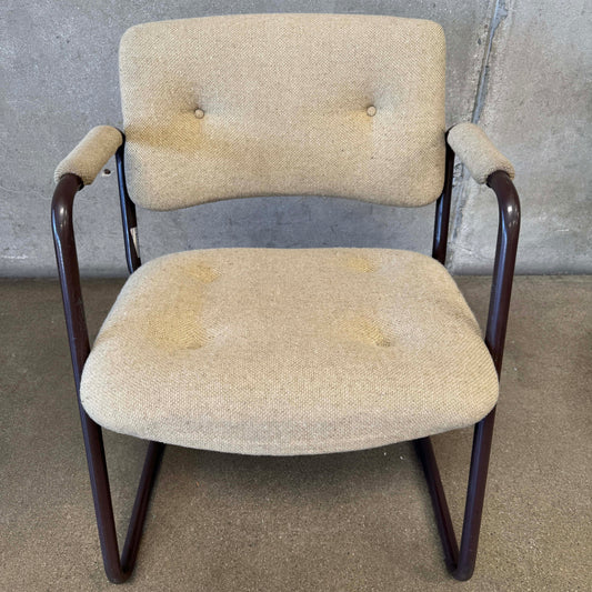 Post Modern 1980s Steelcase Cantilever Chair #2