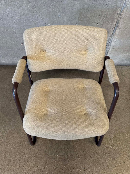 Post Modern 1980s Steelcase Cantilever Chair #2