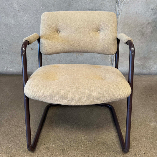 Post Modern 1980s Steelcase Cantilever Chair #3