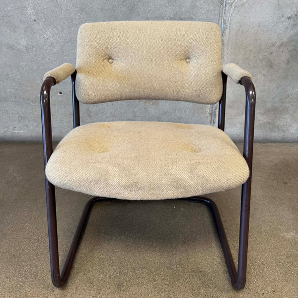 Post Modern 1980s Steelcase Cantilever Chair #3