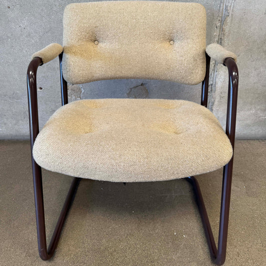 Post Modern 1980s Steelcase Cantilever Chair #4