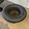 Pair of Antique Cast Iron Urns