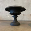 Pair of Antique Cast Iron Urns