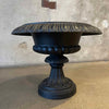 Pair of Antique Cast Iron Urns