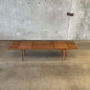 Modern Wood Slat Bench