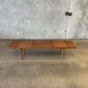 Modern Wood Slat Bench