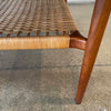 Danish Modern Teak/Cane Coffee Table by Gunnar Schwartz