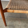 Danish Modern Teak/Cane Coffee Table by Gunnar Schwartz