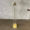 Post Modern Brass/Acrylic Floor Lamp
