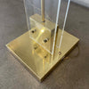 Post Modern Brass/Acrylic Floor Lamp