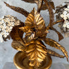 Rare 1950's U.S. Hydrangea Tole Lamp