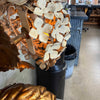 Rare 1950's U.S. Hydrangea Tole Lamp