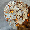 Rare 1950's U.S. Hydrangea Tole Lamp