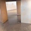 Kidney Marble Brass Coffee Table