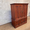 Vintage Mid Century Bar and Records Cabinet