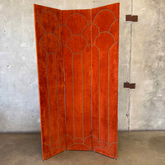 1970'S Panel Folding Room Divider Screen