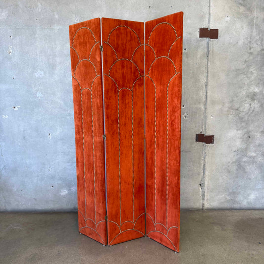 1970'S Panel Folding Room Divider Screen