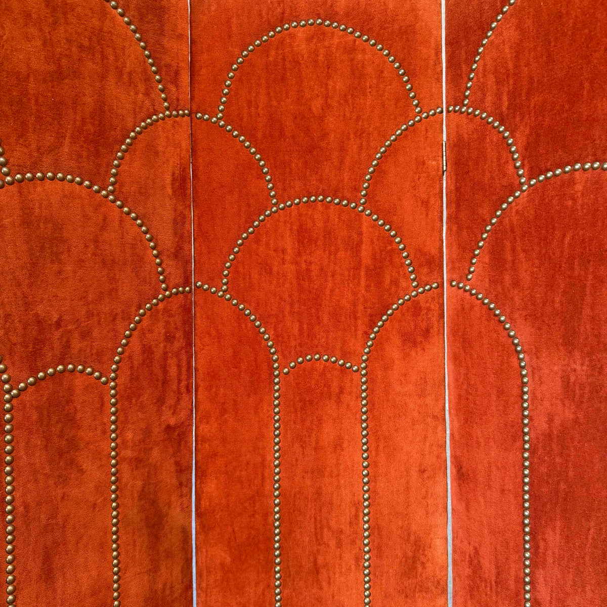 1970'S Panel Folding Room Divider Screen