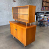 Mid Century Hutch Credenza by Barzilay 1950's