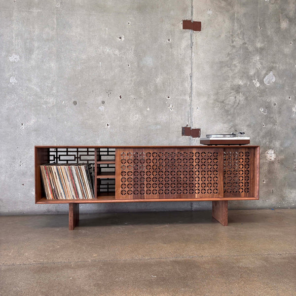 Victoria Credenza Hand Built Mid Century Modern Credenza