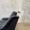 Mid Century Danish Leather Settee C. 1965
