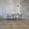 Modern Steel & Glass Console